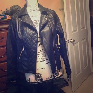Leather jacket